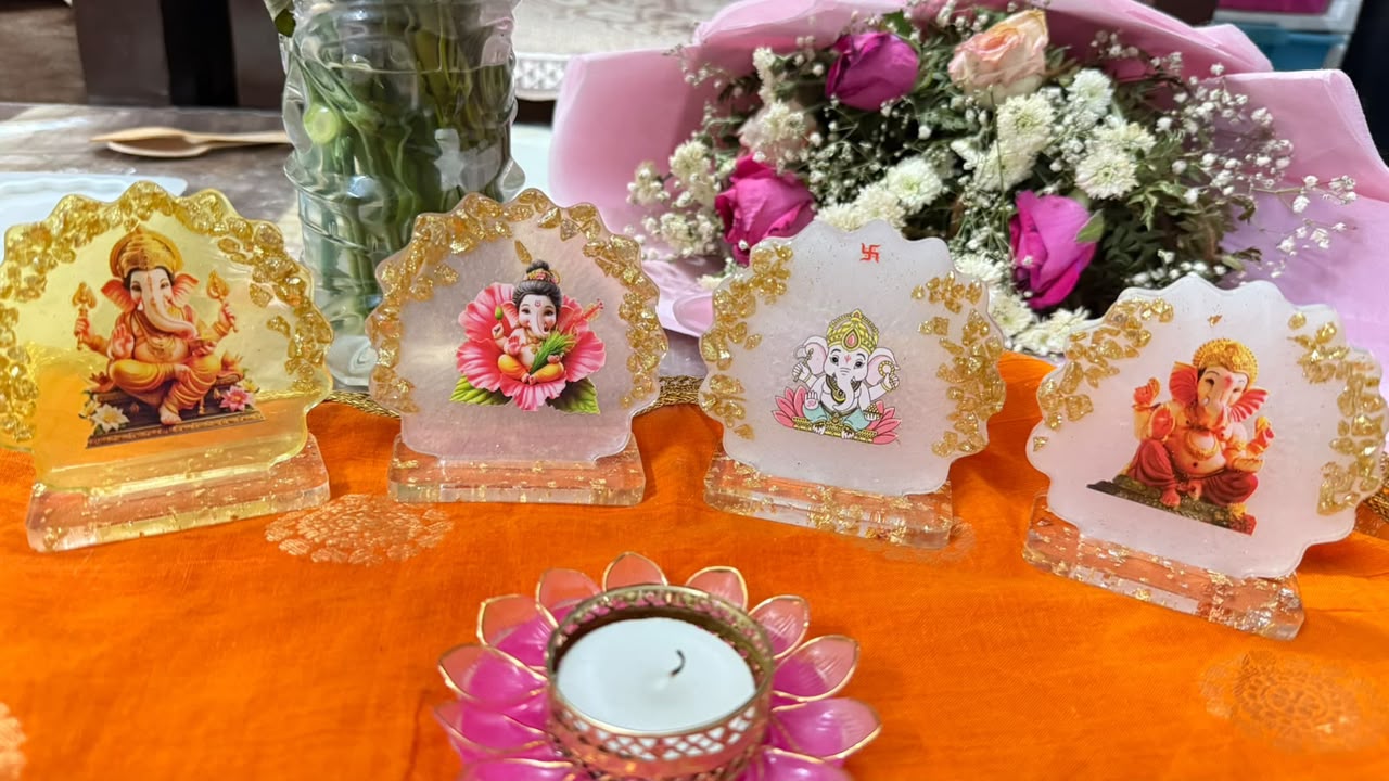 Religious Resin Table Plaque Collection